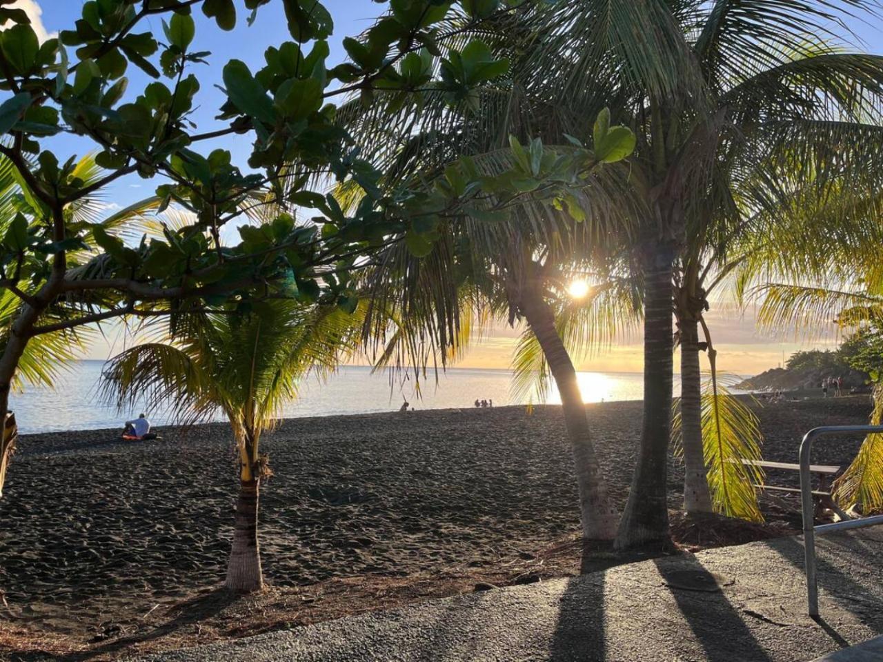 Tropical Golden, Vue Mer Et Plage A 5 Min A Pied Gourbeyre Esterno foto